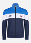 Ellesse Vesten  Caprini track top - blue navy white 