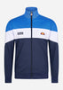 Ellesse Vesten  Caprini track top - blue navy white 