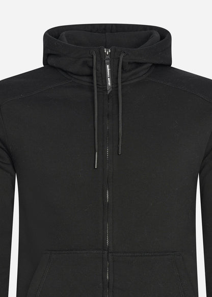 Marshall Artist Vesten  Siren full zip hood - black 