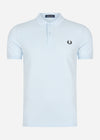 Fred Perry Polo's  Plain Fred Perry shirt - light ice 