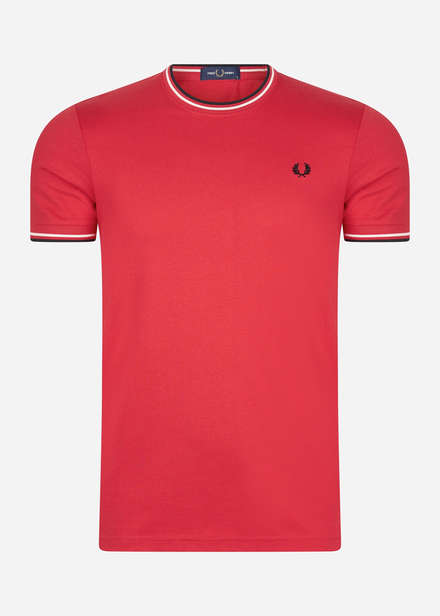 Fred Perry T-shirts  Twin tipped t-shirt - washed red 