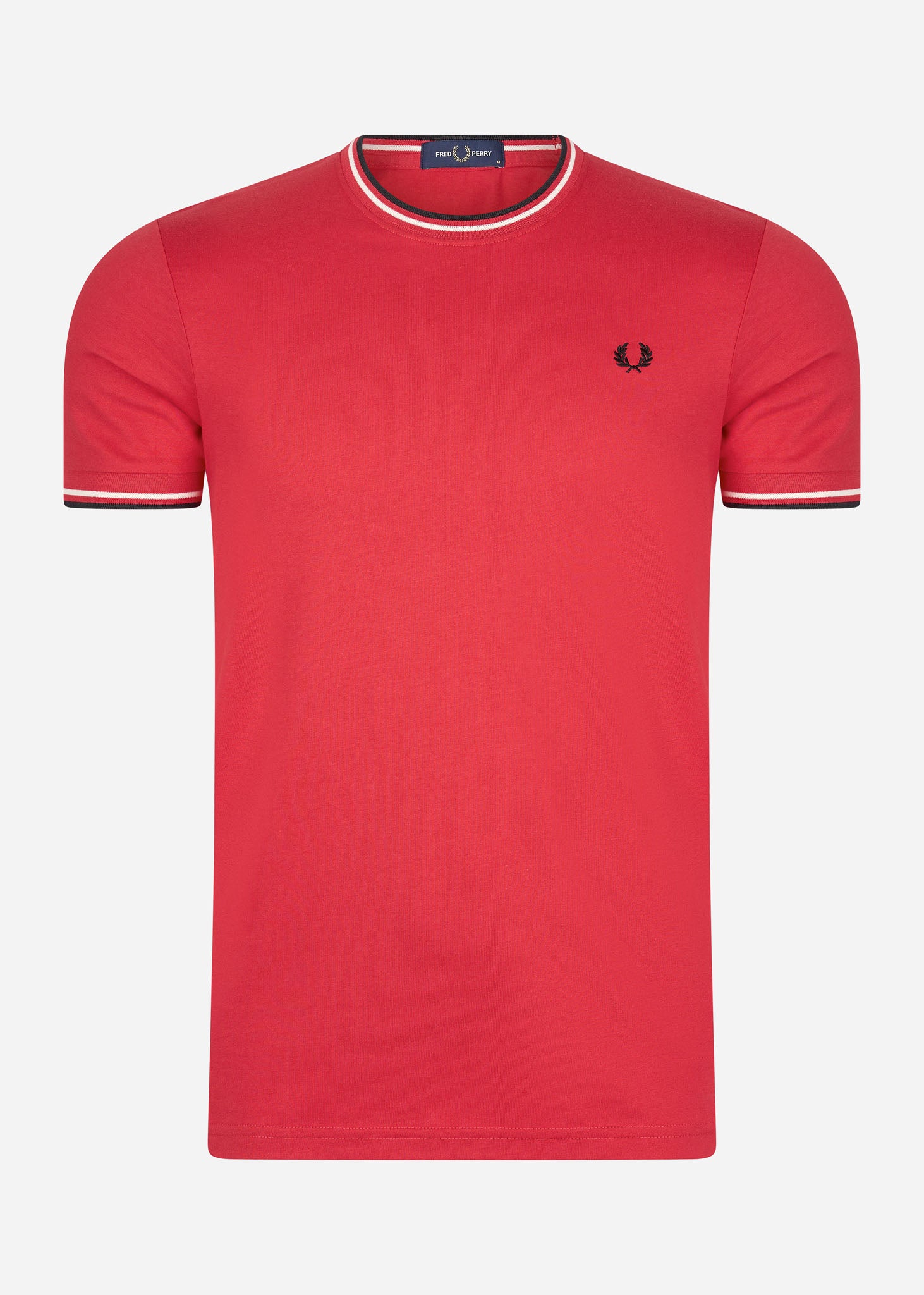 Fred Perry T-shirts  Twin tipped t-shirt - washed red 