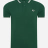 Fred Perry Polo's  Twin tipped fred perry shirt - ivy 