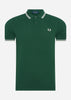 Fred Perry Polo's  Twin tipped fred perry shirt - ivy 