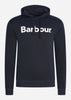 Barbour Hoodies  Logo popover hoodie - navy 