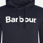 Barbour Hoodies  Logo popover hoodie - navy 