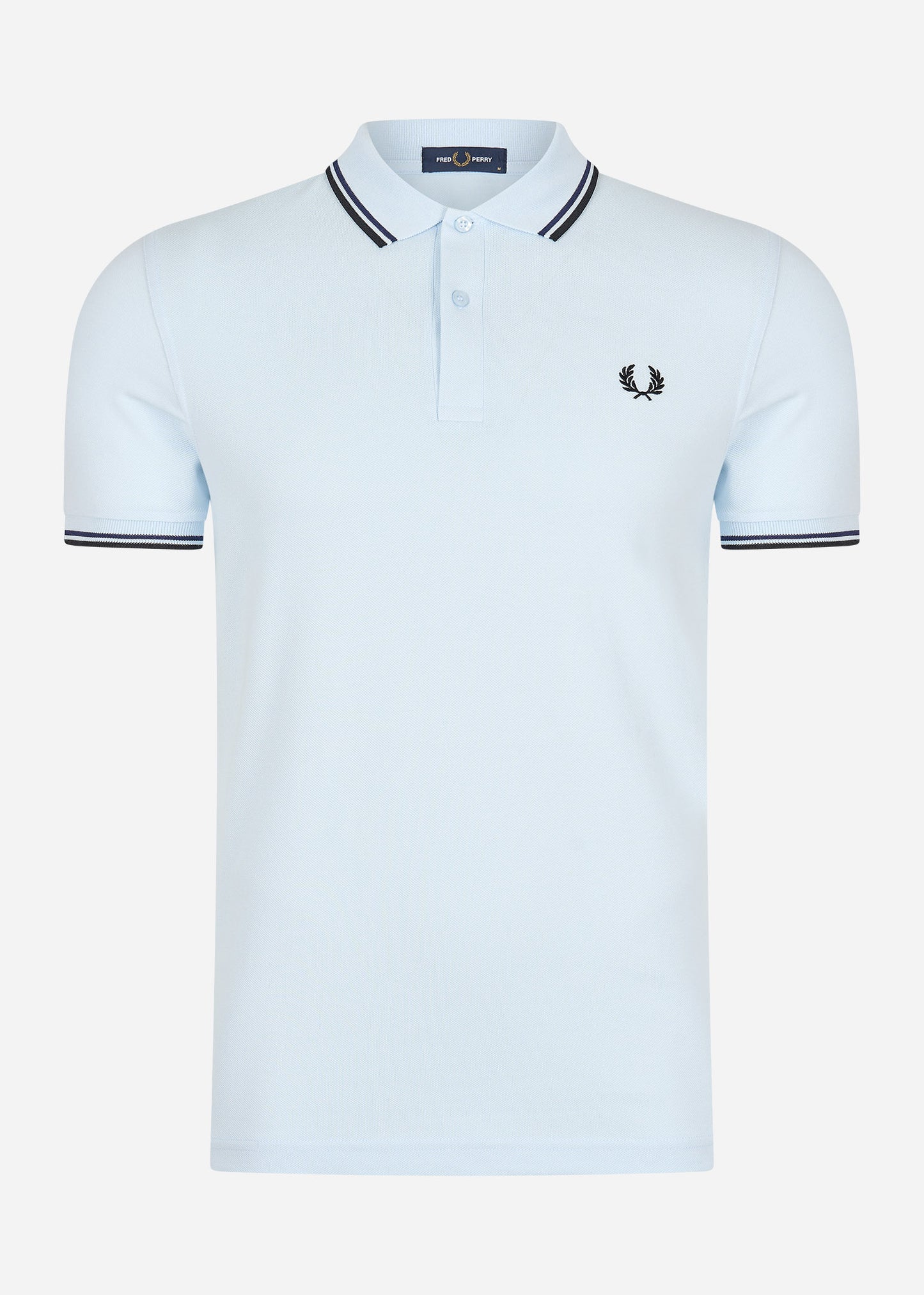 Fred Perry Polo's  Twin tipped fred perry shirt - light ice 