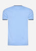 Fred Perry T-shirts  Twin tipped t-shirt - sky 