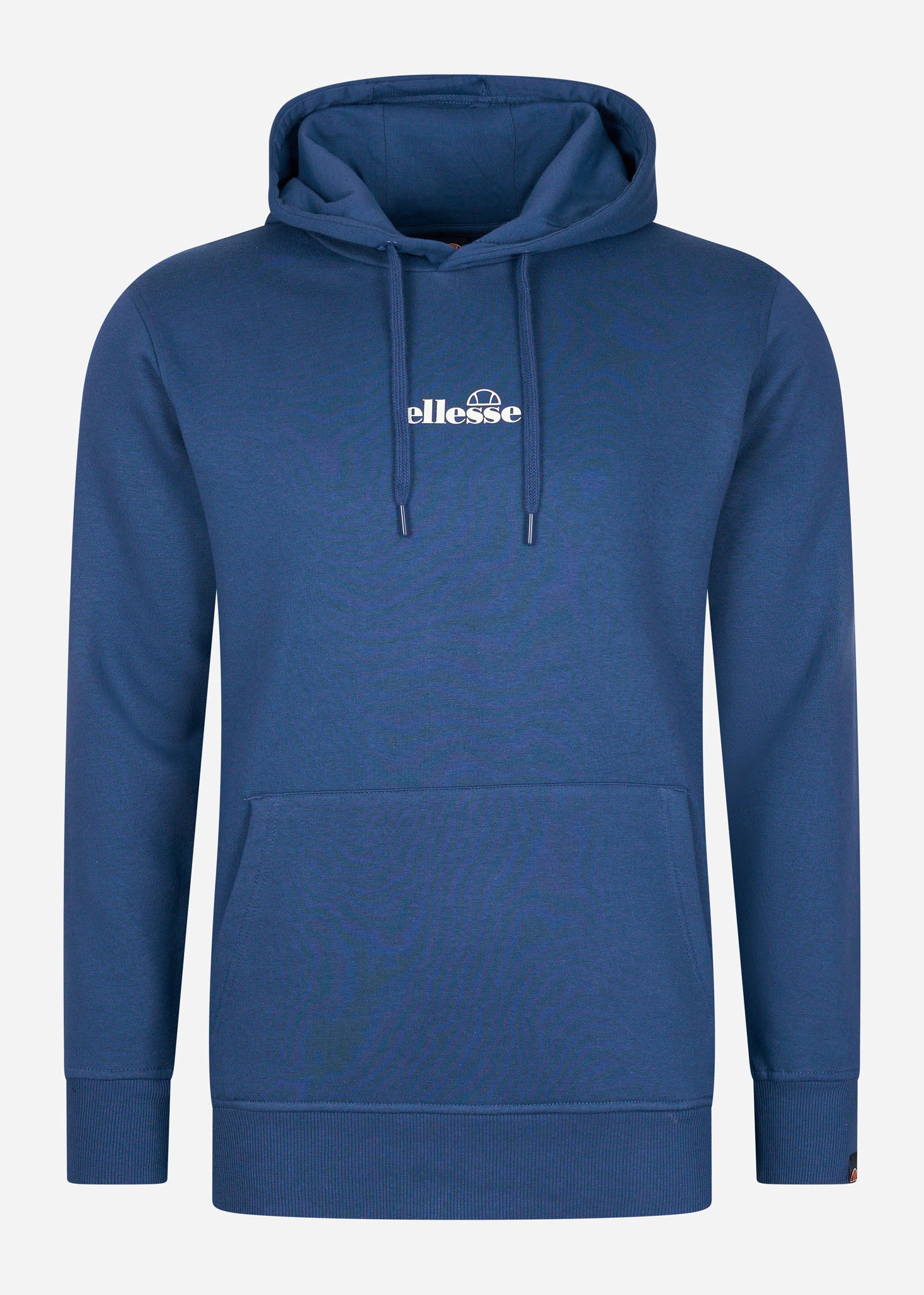 ellesse hoodie blauw met logo op borst 