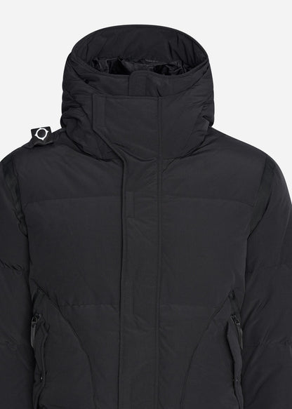 MA.Strum Jassen  Long down coat - jet black 