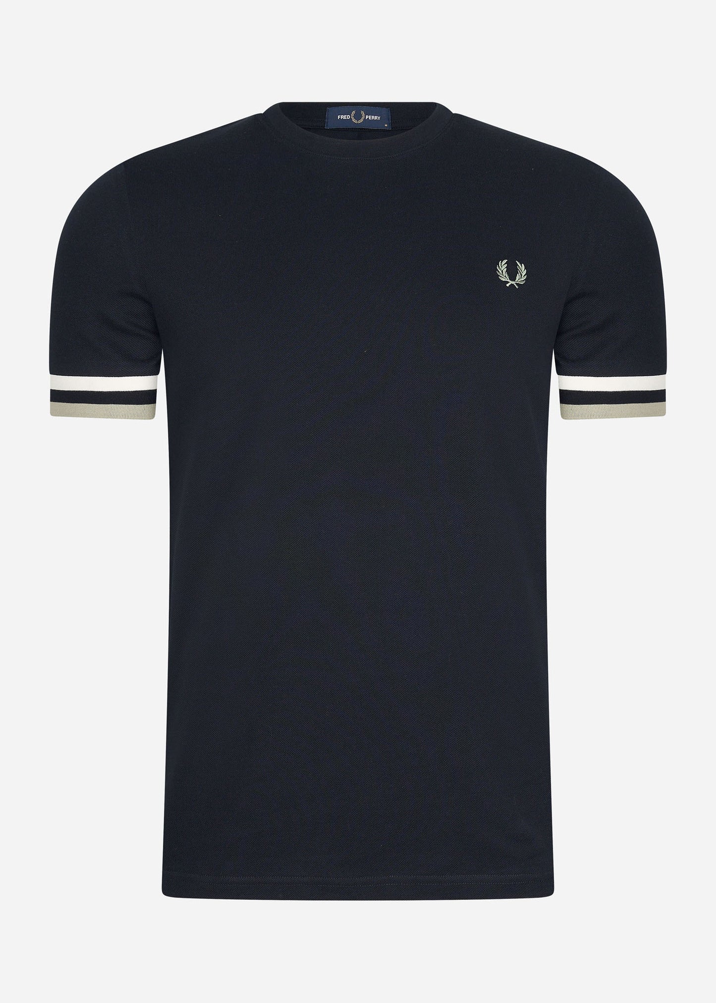 Fred Perry T-shirts  Bold tipped pique t-shirt - navy 