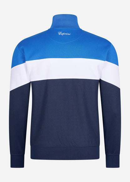 Ellesse Vesten  Caprini track top - blue navy white 