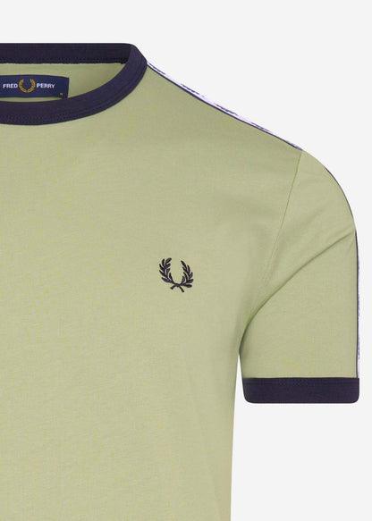 Fred Perry T-shirts  Taped ringer t-shirt - seagrass 