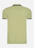 Fred Perry Polo's  Twin tipped fred perry shirt - sage green 