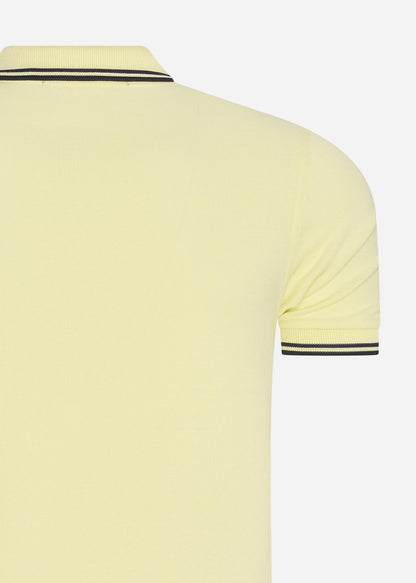 Fred Perry Polo's  Twin tipped fred perry shirt - wax yellow 