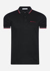 Ben Sherman Polo's  Signature polo - black 