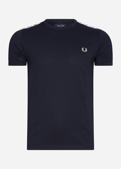 Fred Perry T-shirts  Taped ringer t-shirt - navy 