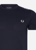 Fred Perry T-shirts  Taped ringer t-shirt - navy 