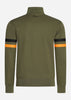 Ellesse Vesten  Roma track top - khaki 