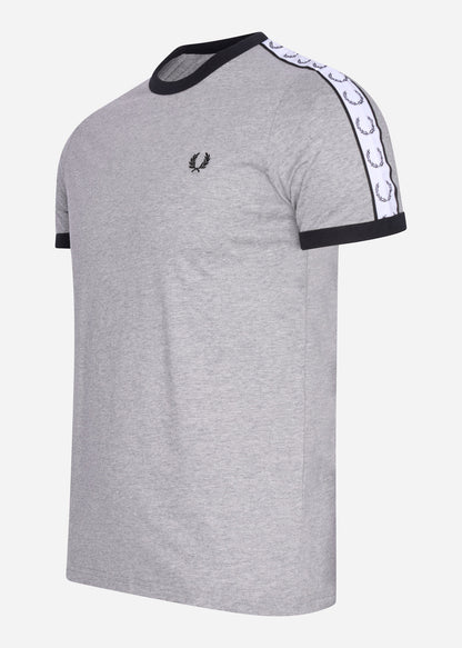 Fred Perry T-shirts  Taped ringer t-shirt - steel marl 