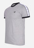 Fred Perry T-shirts  Taped ringer t-shirt - steel marl 