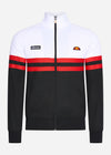 Ellesse Vesten  Rimini track top - black red white 