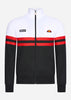 Ellesse Vesten  Rimini track top - black red white 