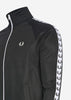 Fred Perry Vesten  Taped track jacket - black 