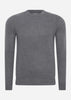 Ben Sherman Truien  Signature merino crew - steel 