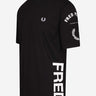 Fred Perry T-shirts  Bold branding t-shirt - black 