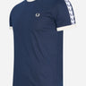 Fred Perry T-shirts  Taped ringer t-shirt - carbon blue 