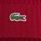 Lacoste Mutsen  Wool cap - bordeaux 