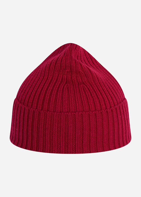 Lacoste Mutsen  Wool cap - bordeaux 