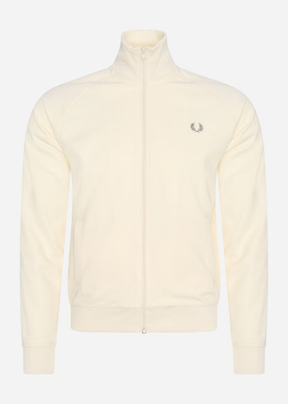 Fred Perry Vesten  Tonal taped track jacket - ecru 