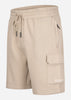 Marshall Artist Korte Broeken  Siren cargo short - sandstone 