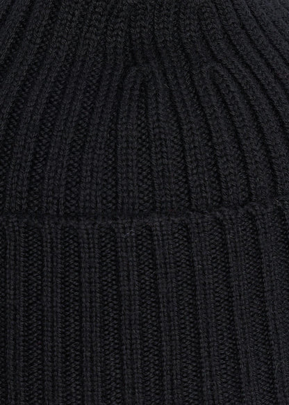 Lacoste Mutsen Beanie - black