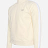 Fred Perry Vesten  Tonal taped track jacket - ecru 