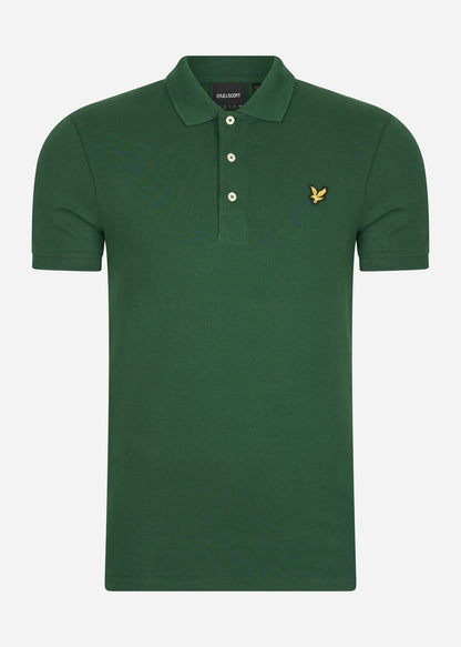 Lyle & Scott Polo's  Plain polo shirt - english green 