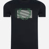 Fred Perry T-shirts  Glitched graphic t-shirt - black