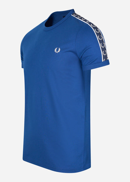 Fred Perry T-shirts  Contrast tape ringer t-shirt - shaded cobalt navy 