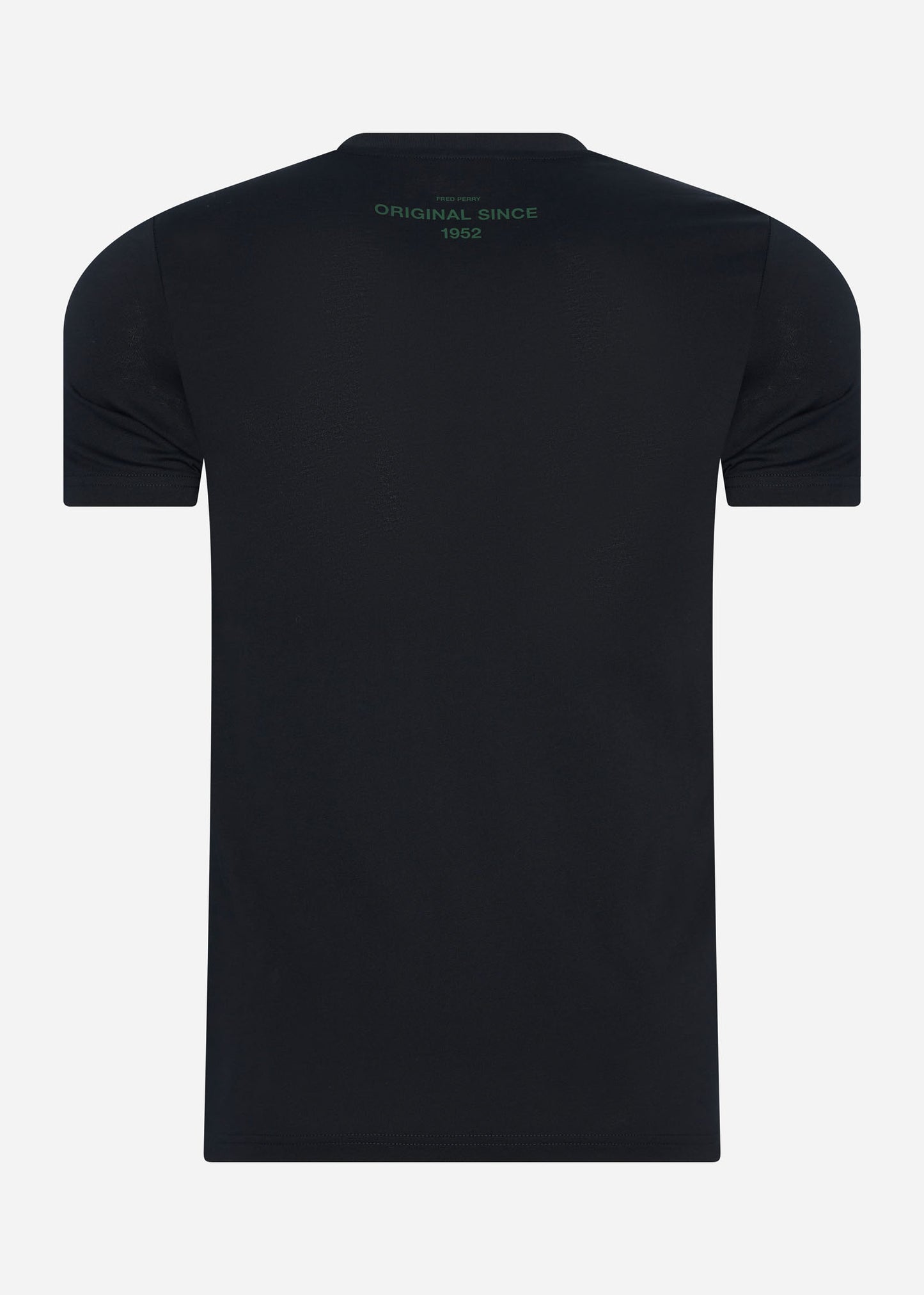 fred perry graphic t-shirt zwart
