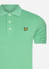 Lyle & Scott Polo's  Plain polo shirt - green glaze 