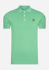 Lyle & Scott Polo's  Plain polo shirt - green glaze 