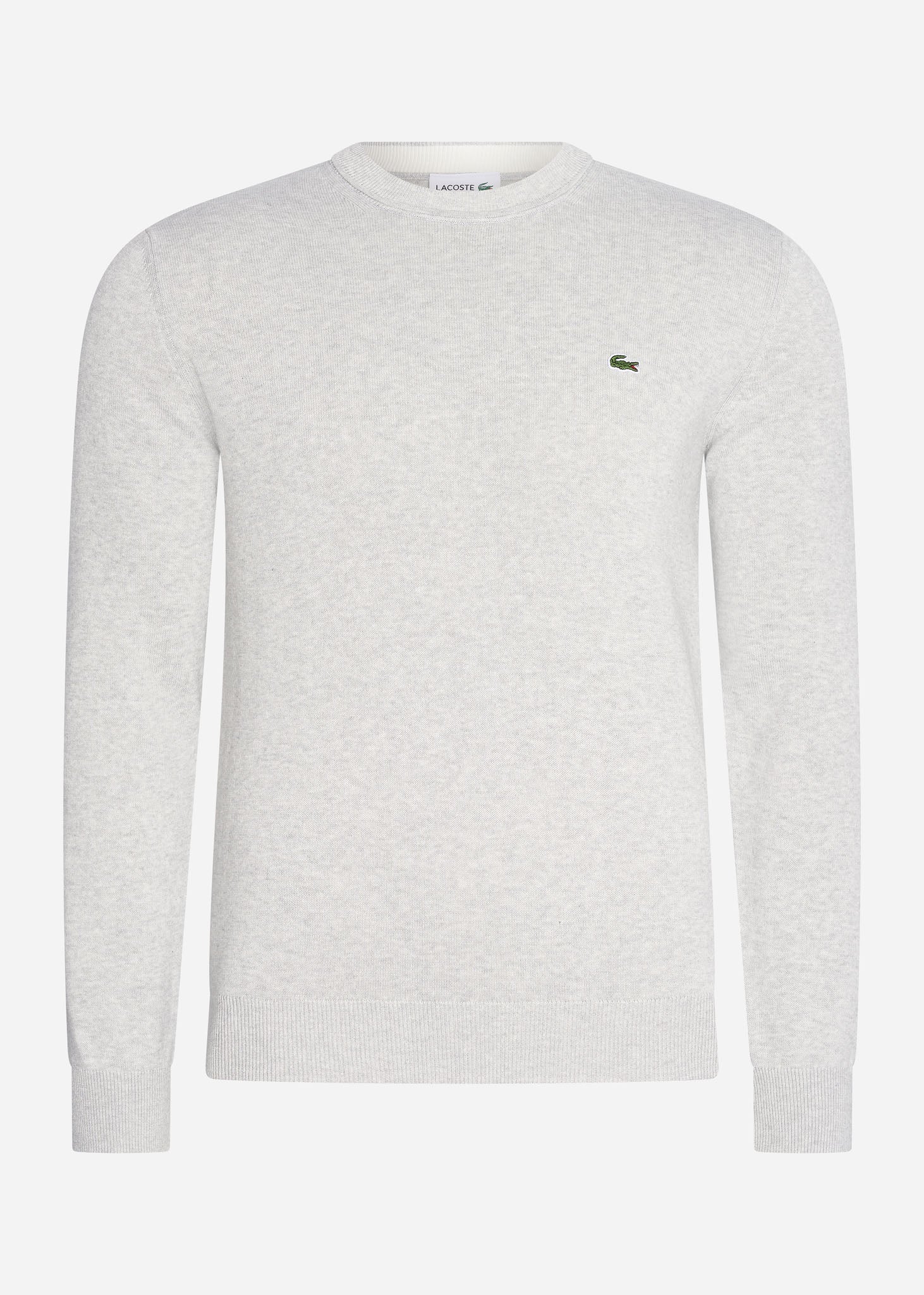 Lacoste Truien  Cotton sweater - silver chine 