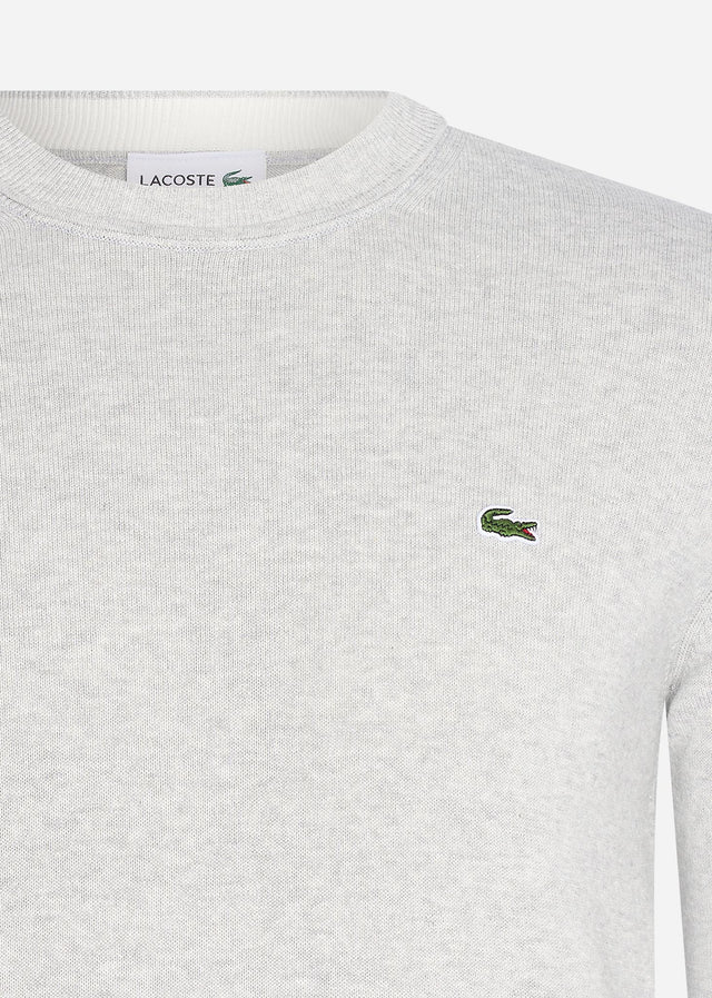 Lacoste Sweaters  Cotton sweater - silver chine 