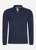 Barbour Longsleeve Polo's  L/S sports polo - navy 