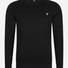 Lyle & Scott Truien Cotton merino crew neck jumper - jet black