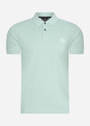 MA.Strum Polo's  SS pique polo - sea green 