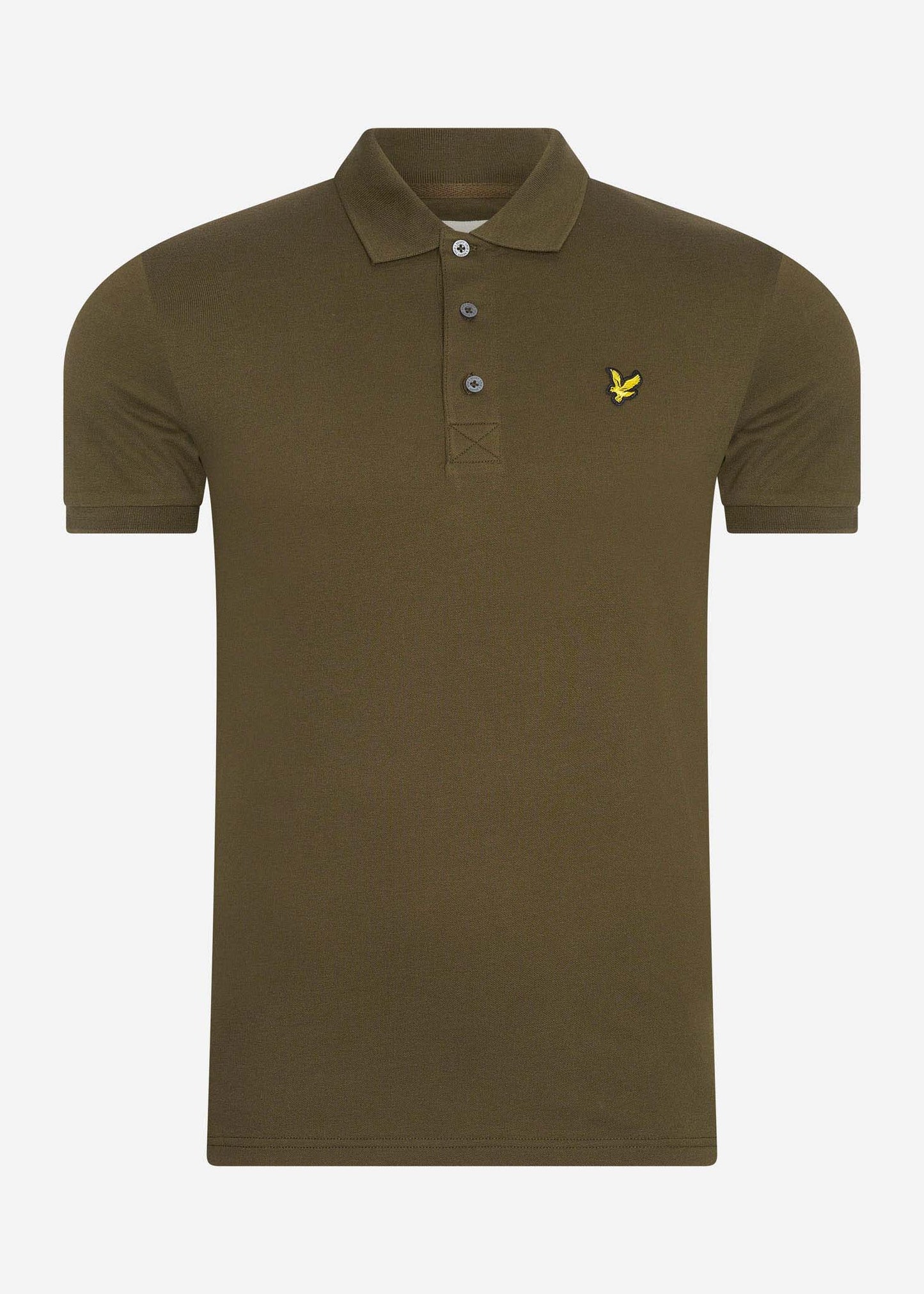 lyle and scott polo olive