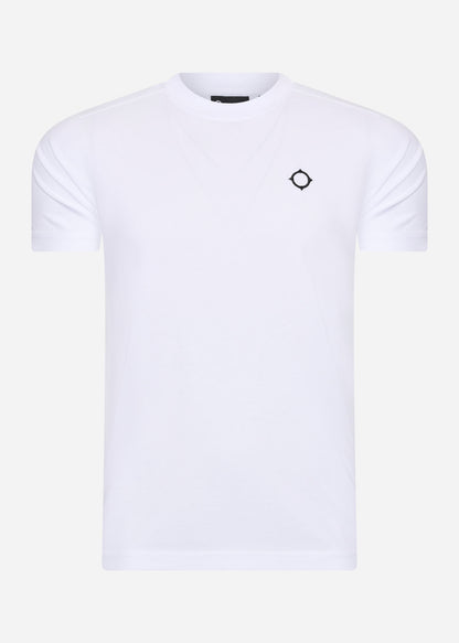 MA.Strum T-shirts  SS icon tee - optic white 